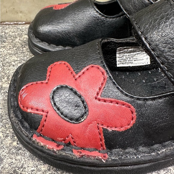 Buster Brown Black Mary Jane Toddler Shoes Size 7 - Picture 7 of 11